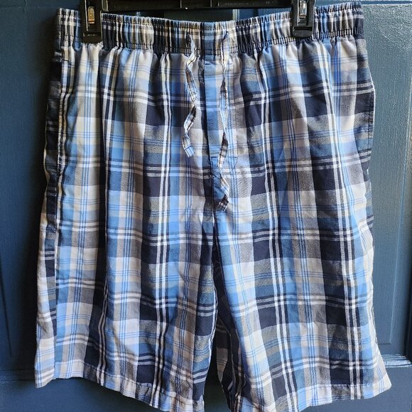 Men's Draw String Waist Pajama Shorts - Picture 1 of 4
